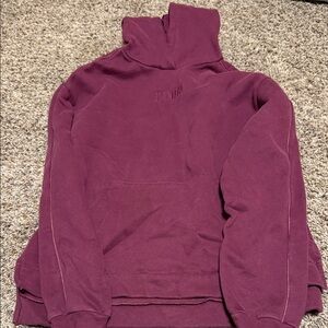 PUMA Men's Maroon Turtleneck Sweater